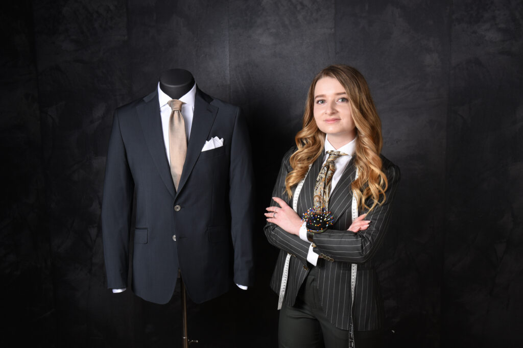 Lara Lukomski ist die Inhaberin von Varazio, dem Herrenausstatter aus Hamburg